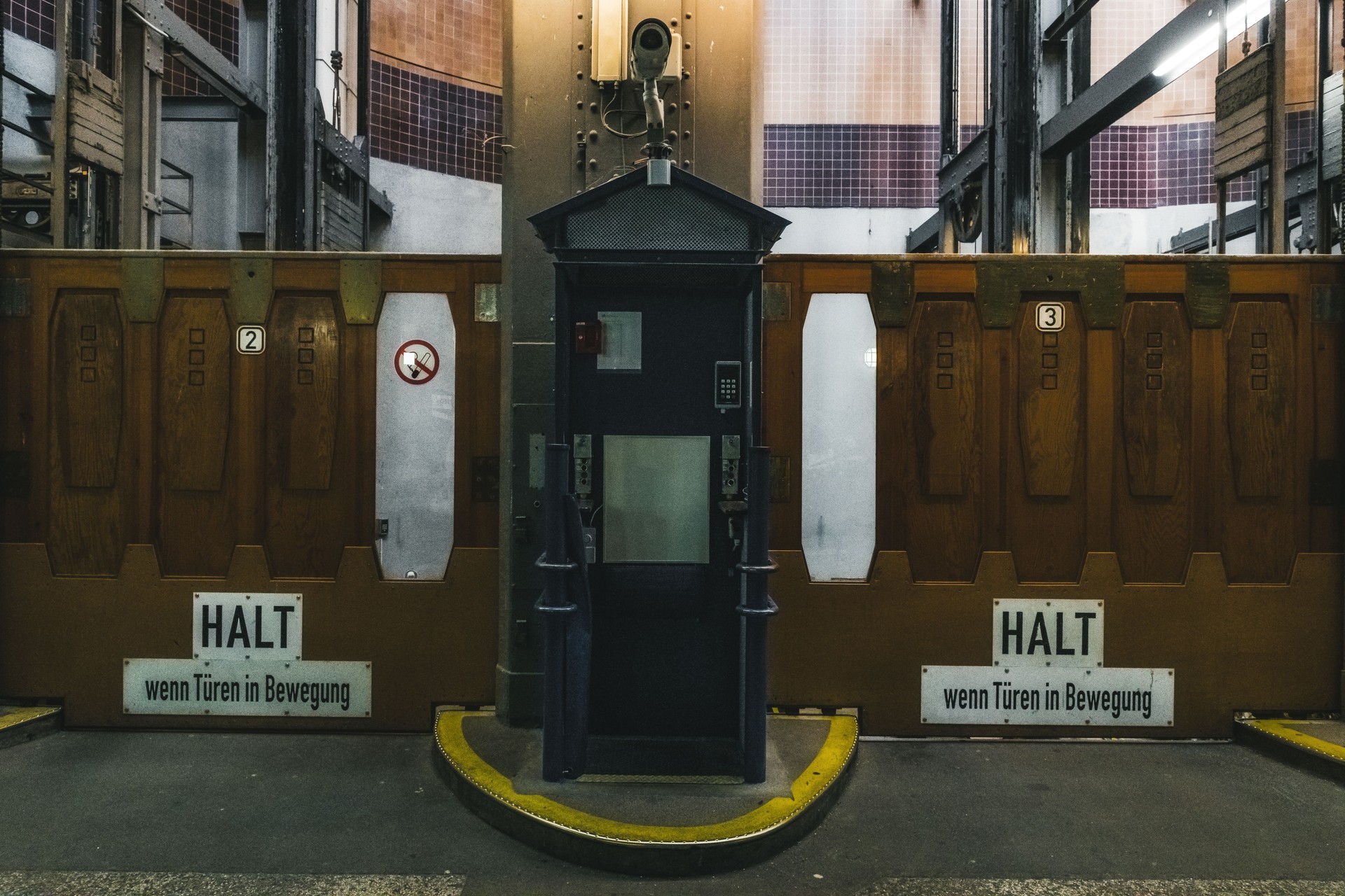 the old Elbe Tunnel in Hamburg